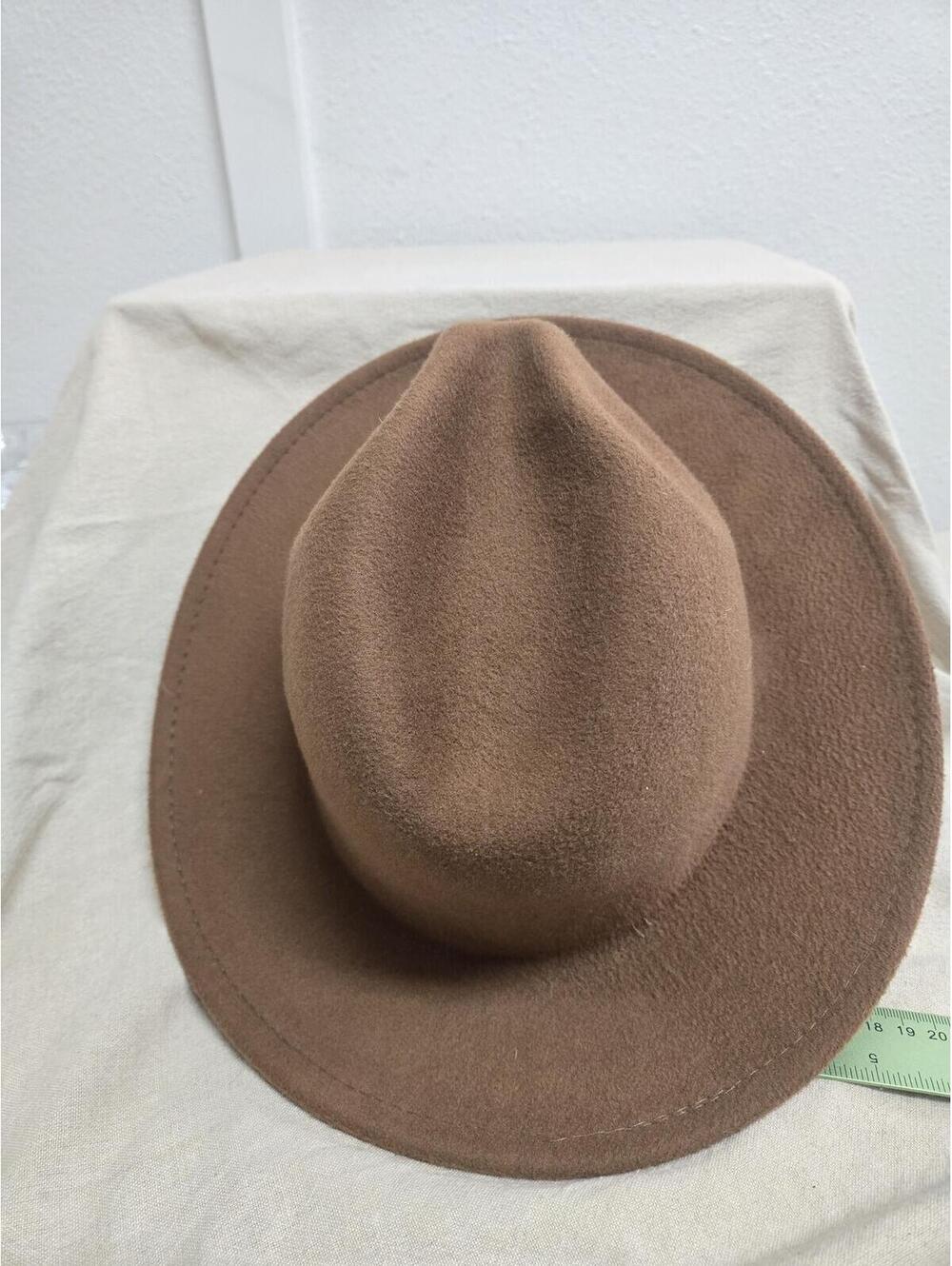 🤎 CLASSIC COFFEE BROWN WIDE BRIM FEDORA 🤎 boho festival - Picture 4 of 8